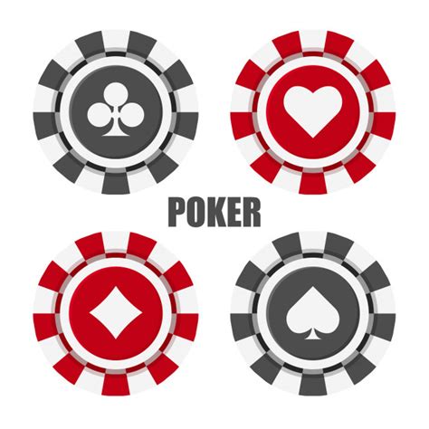 Arte vetorial livre fichas de poker